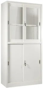 Szafka metalowa XD-015 biała UNIQUE