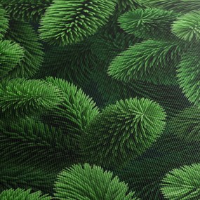 Obraz - Gałązki drzew iglastych (170x50 cm)