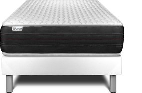 lózka z materacem VITAL SPRING 120 x 200 cm Rama lózka Bialy