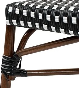 Krzesło kawiarniane w stylu francuskim Cafe Paris brązowe