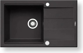 Pyramis 70167101 - Zlew kuchenny SPARTA PLUS LUX 78x48 cm granit/czarny
