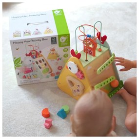 Classic world kostka montessori 10w1 szczęśliwa farma xxl