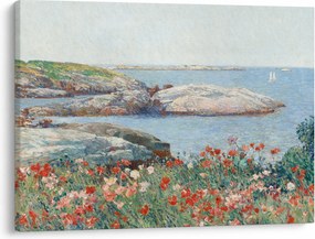 Obraz - Childe Hassam, Poppies,  Isles of Shoals, reprodukcje (70x50 cm)