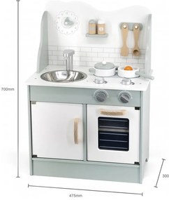 Viga polarb drewniana kuchnia z akcesoriami eco green