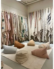 Kremowy dziecięcy worek do siedzenia Cleo Multi Stripe – Lorena Canals