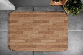 Antypoślizgowy dywanik łazienkowy Antypoślizgowy dywanik łazienkowy Drewniana podłoga