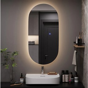 Lustro łazienkowe szkło 100x50x2.8 miral