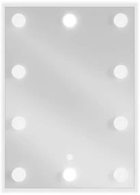 Mexen Dona lustro łazienkowe podświetlane 50 x 70 cm, LED 6000K, antypara - 9818-050-070-611-00
