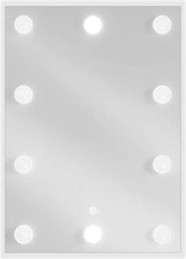 Mexen Dona lustro łazienkowe podświetlane 50 x 70 cm, LED 6000K, antypara - 9818-050-070-611-00