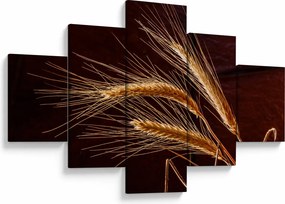 Obraz - Fragment kłosa żyta (125x70 cm)