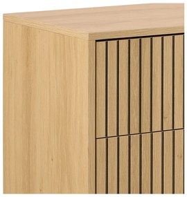 Komoda w dekorze dębu w naturalnym kolorze 158x80x40 cm Albany – Actona