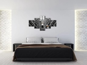 Obraz wind w budynku (125x70 cm)