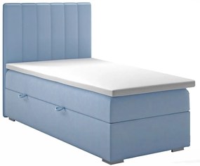 Pojedyncze łóżko boxspring Mariz 80x200 - 32 kolory