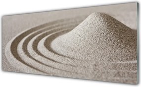 Szkło do Kuchni na Ścianę Naturalna Struktura Piasku