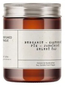 Zapachowa sojowa świeca czas palenia 40 h #46 Bergamot &amp; Jasmine – Perfumed Prague
