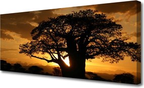 Obraz na płótnie Stary Dąb w Polu