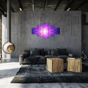 Abstrakcyjny obraz (125x70 cm)