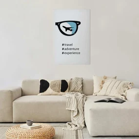 Plakat Nowe doświadczenia 40x60 cm bez ramy z marginesem ARTGEIST B