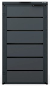 Zabudowa śmietnikowa 240L jednokomorowa, antracyt