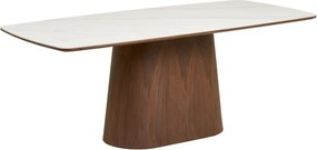 Stół z ceramicznym blatem 90x200 cm Noli – House Nordic