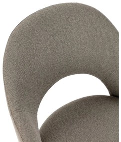 Zielone tapicerowane krzesła zestaw 2 szt. Lia – Marckeric