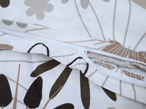 PrzytulneMieszkanie.pl PrzytulneMieszkanie.pl Bawełniana pościel KLEVIS biała Rozmiar pościeli: 70 x 90 cm | 140 x 200 cm