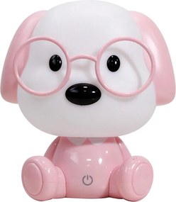 ONLI - ściemnialna lampka nocna LED dla dzieci PUPPIES LED/3W/230V 20 cm pies/różowa
