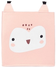 Pojemnik na zabawki składany FOREST FRIENDS, z uszkami, filcowy