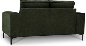 Zielona sofa z tkaniny szenilowej 164 cm Copenhagen – Scandic