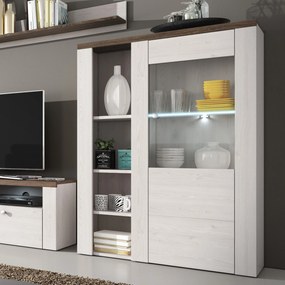 Komoda LARISSA 100 cm do Salonu Sypialni Odcienie szarości