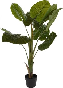 Sztuczna roślina doniczkowa ALOCASIA WENTII, wysoka, 110 cm