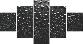 Obraz kropli wody (125x70 cm)
