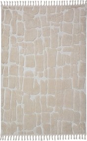 Kremowy dywan 133x190 cm Esra Cobbled – Flair Rugs