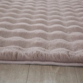Dywan pluszowy 3D Ambiance beżowy 160 cm x 230 cm
