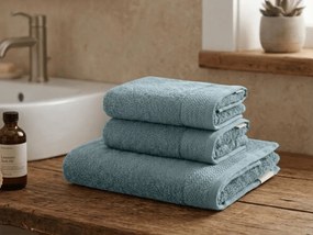 Ręcznik CLYR 50x100 cm niebieski, 100% bawełna