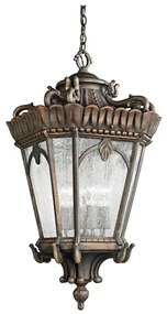 Elstead KL-TOURNAI8-M - Żyrandol zewnętrzny TOURNAI 1xE27/100W/230V IP23