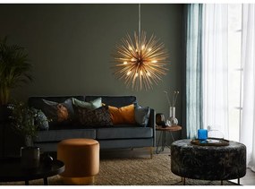 Lampa wisząca w kolorze złotym z metalowym kloszem 72x72 cm Soleil – Markslöjd