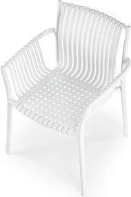 Sztaplowane krzesło ogrodowe z podłokietnikami K492