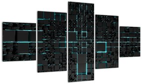 Obraz - Interfejs technologiczny (125x70 cm)