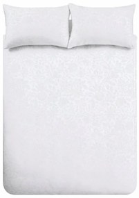 Biała pościel dwuosobowa żakardowa 230x220 cm Fleur Matelassé – Bianca