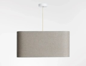 Lampa wisząca KWADRO LEN 001-40w20 jasna beżowa BPS KONCEPT