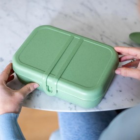 Lunchbox PASCAL READY, zestaw 3 pojemników i sztućce, KOZIOL