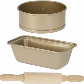 Zestaw do pieczenia dla dzieci – 2 formy, wałek