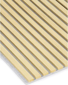 Drewniany panel akustyczny, 2400 x 600 mm, B2BP001, brzoza