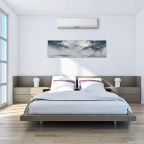 Obraz wilków (170x50 cm)