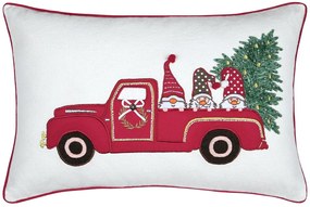 Poduszka dekoracyjna KLAUS, z motywem świątecznym, 40 × 60 cm