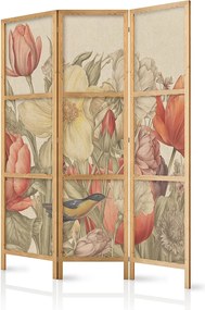 Parawan japoński Artgeist Kwiaty 135 x 172 cm 1 szt