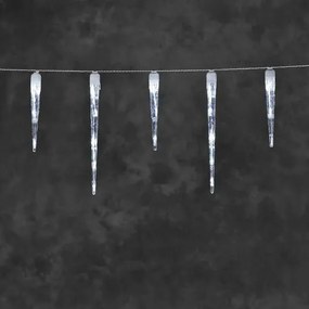 Łańcuch świetlny LED Rampouchy 16 LED, zimna biel,3,75 m