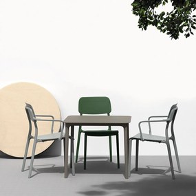 Plastikowy stół do ogrodu Rimo 60, prostokątny