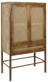 Brązowa komoda z drewna mango 90x160 cm Nipas – Light &amp; Living